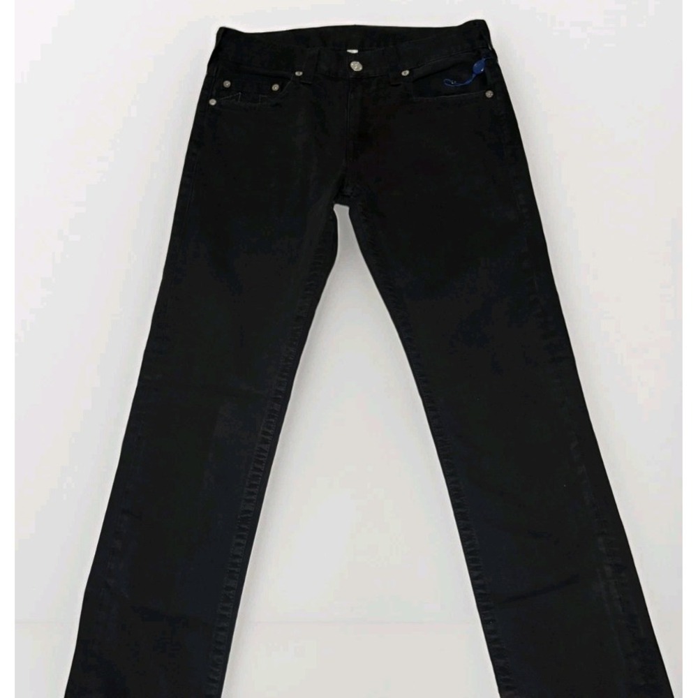 True Religion Skinny Fit Black Jeans 33